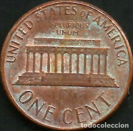 Monedas antiguas de Am&eacute;rica: E.E.U.U. 1976 - CECA D - 1 CENT - KM 201 - CIRCULADA - Foto 2