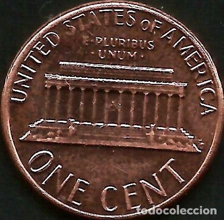 Monedas antiguas de Am&eacute;rica: E.E.U.U. 1982 - SIN CECA - 1 CENT - KM 201 - CIRCULADA - Foto 2