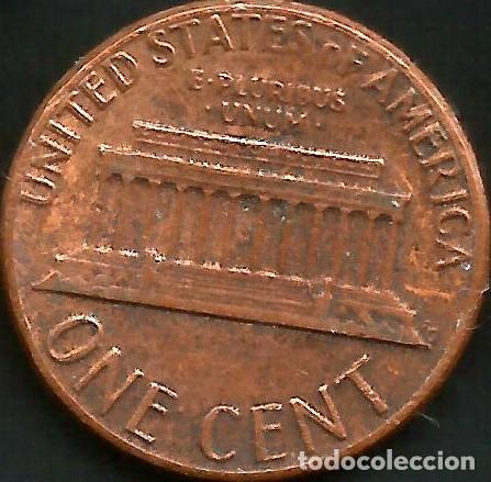 Monedas antiguas de Am&eacute;rica: E.E.U.U. 1984 - SIN CECA - 1 CENT - KM 201b - CIRCULADA - Foto 2