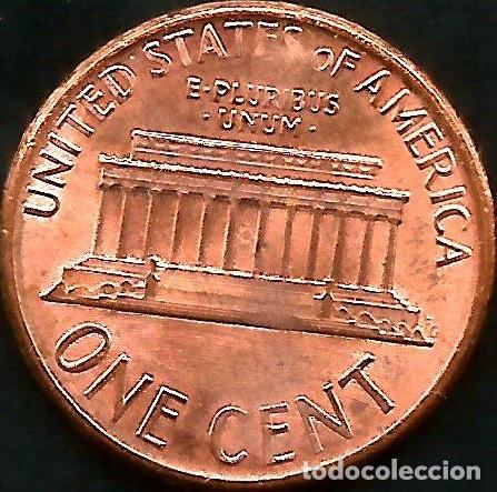 Monedas antiguas de Am&eacute;rica: E.E.U.U. 1986 - SIN CECA - 1 CENT - KM 201b - CIRCULADA - Foto 2
