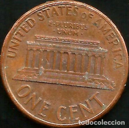 Monedas antiguas de Am&eacute;rica: E.E.U.U. 1991 - SIN CECA - 1 CENT - KM 201b - CIRCULADA - Foto 2