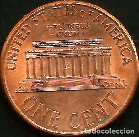 Monedas antiguas de Am&eacute;rica: E.E.U.U. 1998 - SIN CECA - 1 CENT - KM 201b - CIRCULADA - Foto 2