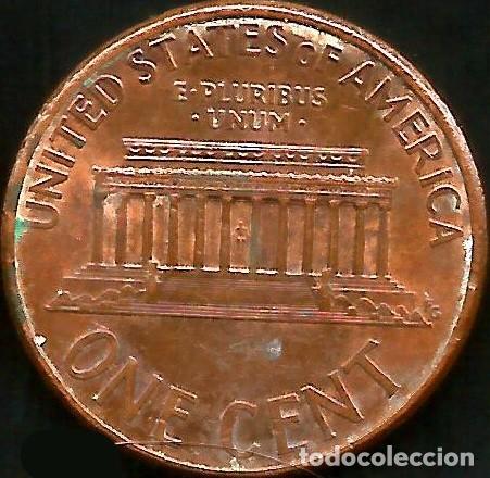Monedas antiguas de Am&eacute;rica: E.E.U.U. 1999 - SIN CECA - 1 CENT - KM 201b - CIRCULADA - Foto 2