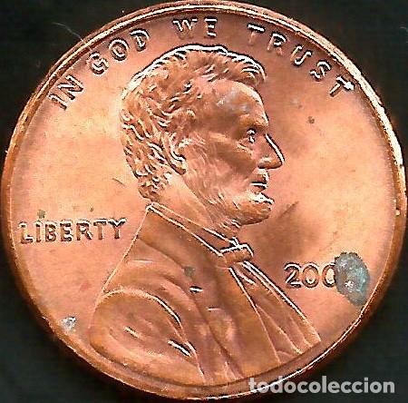 Monedas antiguas de Am&eacute;rica: E.E.U.U. 2001 - SIN CECA - 1 CENT - KM 201b - CIRCULADA - Foto 1