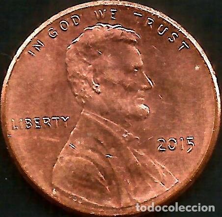 Monedas antiguas de Am&eacute;rica: E.E.U.U. 2015 - SIN CECA - 1 CENT - KM 468 - CIRCULADA - Foto 1