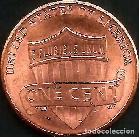 Monedas antiguas de Am&eacute;rica: E.E.U.U. 2015 - SIN CECA - 1 CENT - KM 468 - CIRCULADA - Foto 2