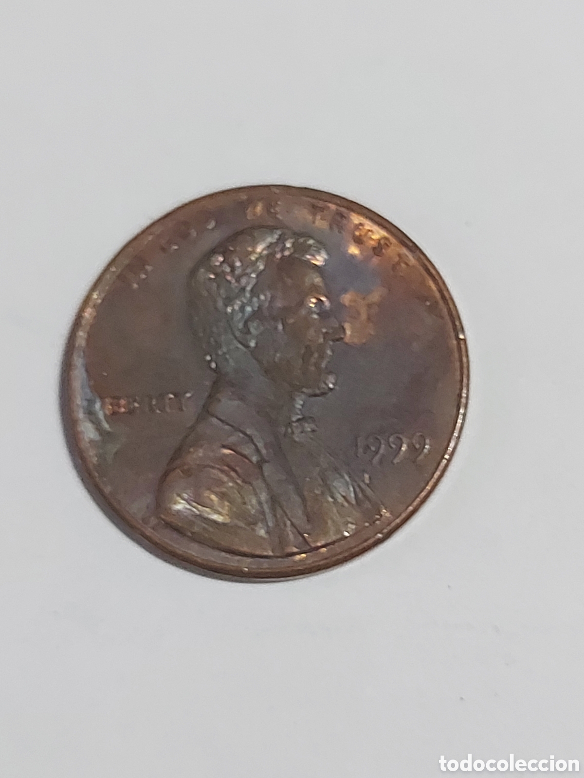 Monedas antiguas de Am&eacute;rica: MONEDA ESTADOS UNIDOS EEUU USA 1 CENTAVO, 1999