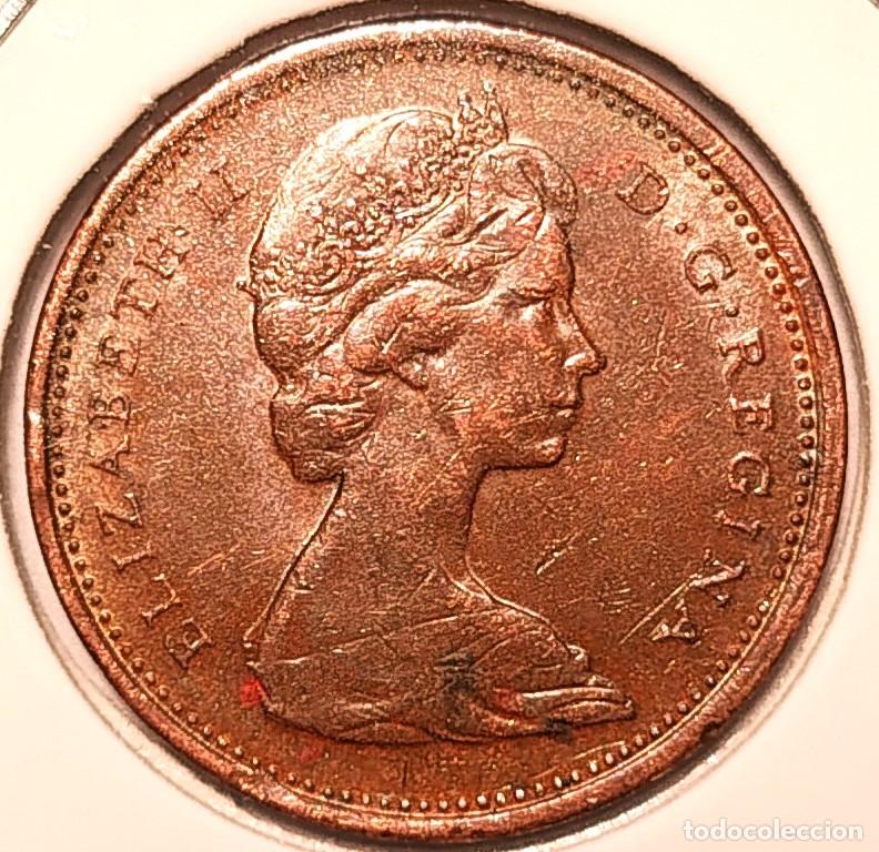 Monedas antiguas de Am&eacute;rica: CANADA (1953-2022) - 1 CENTAVO 1968 - REINA ISABEL II - A - 3,24 GR. BRONCE - DIAMETRO 19,05 mm