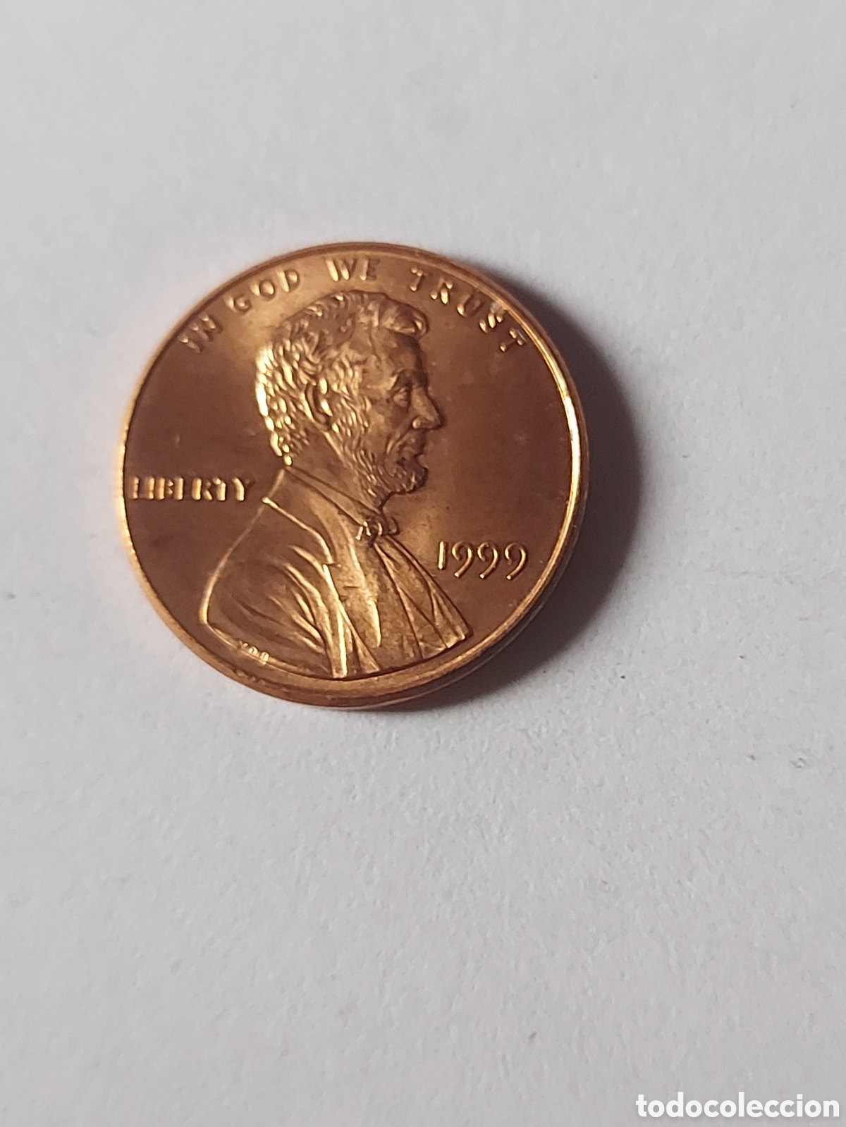 Monedas antiguas de Am&eacute;rica: MONEDA ESTADOS UNIDOS EEUU USA 1 CENTAVO, 1999
