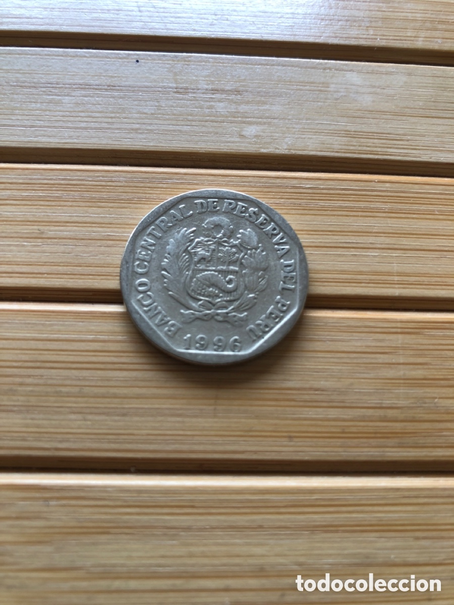 Monedas antiguas de Am&eacute;rica: MONEDA UN NUEVO SOL 1996, BANCO CENTRAL DE RESERVA DEL PER&Uacute;. ASM