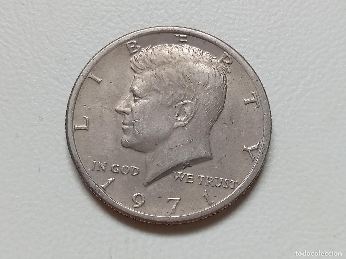 Monedas antiguas de Am&eacute;rica: ESTADOS UNIDOS HALF DOLLAR 1971 MBC+