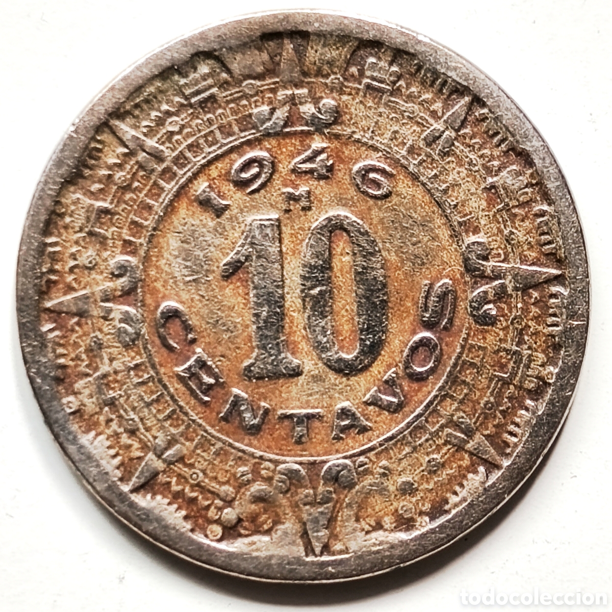 Monedas antiguas de Am&eacute;rica: Mexico, 10 centavos de 1946