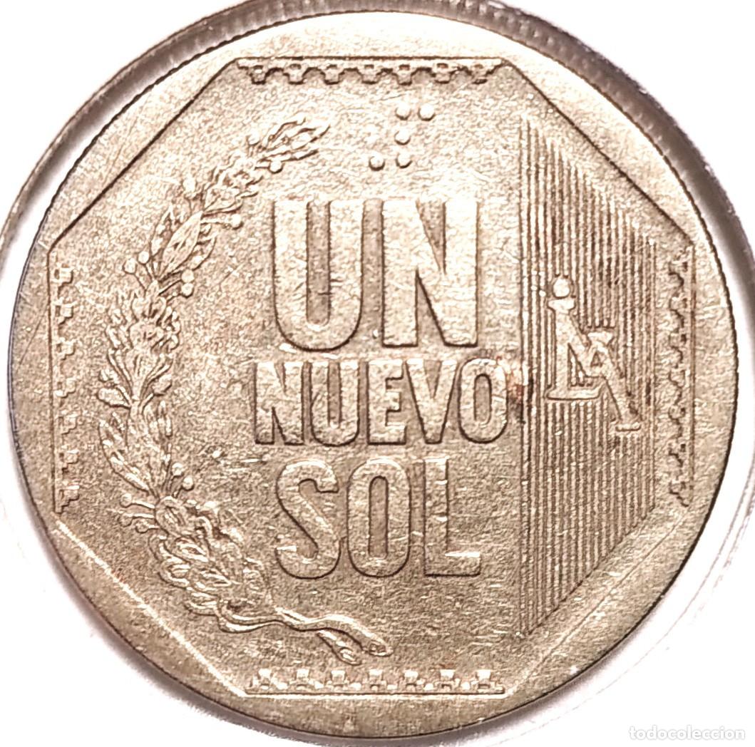 Monedas antiguas de Am&eacute;rica: PER&Uacute; (1991-) - 1 NUEVO SOL 2000 - A - 7,32 GR. COBRE-ZINC-NIQUEL - DIAMETRO 25,50 mm - KM#308 - MB