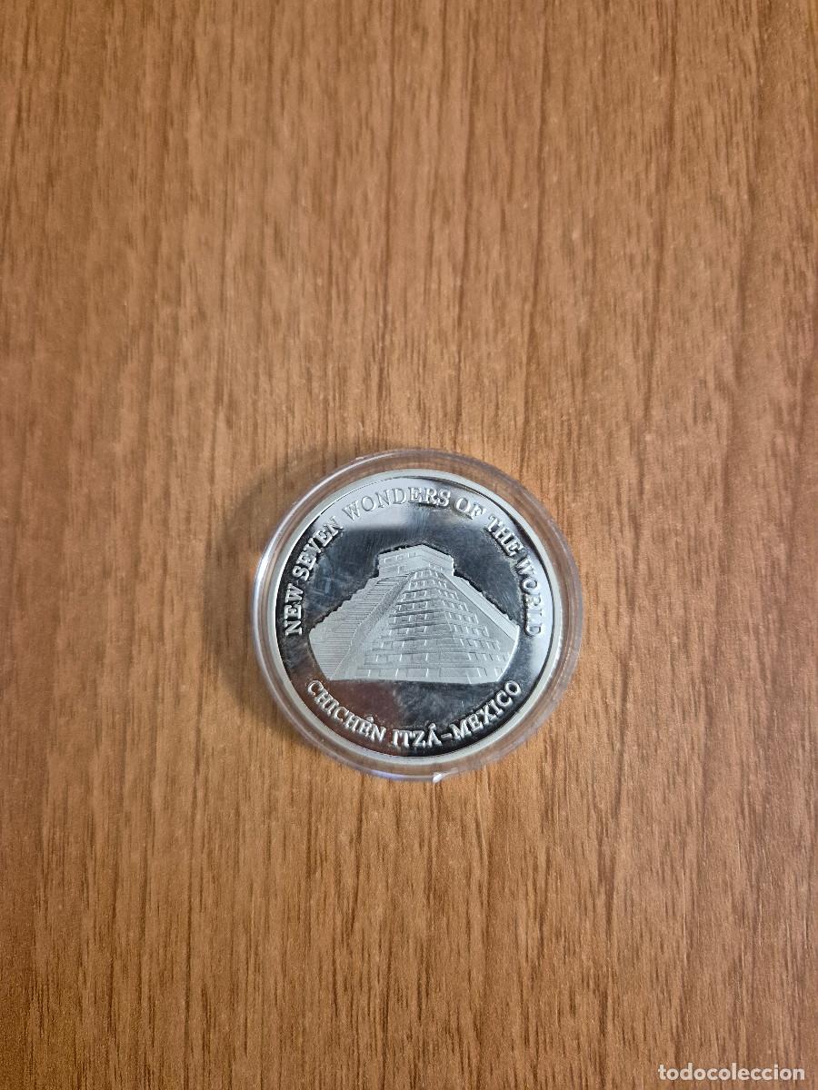 Monedas antiguas de Am&eacute;rica: MONEDA. NEW SEVEN WONDEES OF THE WORLD CHICHEN ITZA MEXICO, 2007.