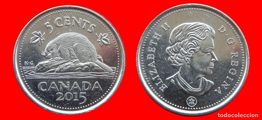 Monedas antiguas de Am&eacute;rica: 5 CENTAVOS 2015 CANADA-144548
