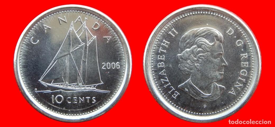 Monedas antiguas de Am&eacute;rica: 10 CENTAVOS 2006 CANADA-144560