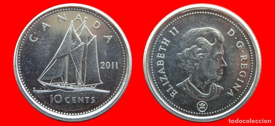 Monedas antiguas de Am&eacute;rica: 10 CENTAVOS 2011 CANADA-144561 - Foto 1