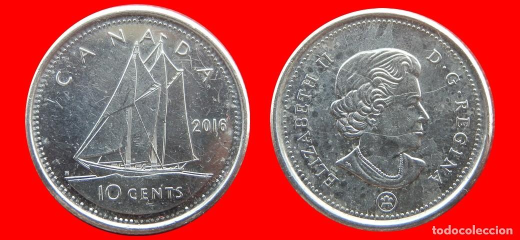 Monedas antiguas de Am&eacute;rica: 10 CENTAVOS 2016 CANADA-144563 - Foto 1