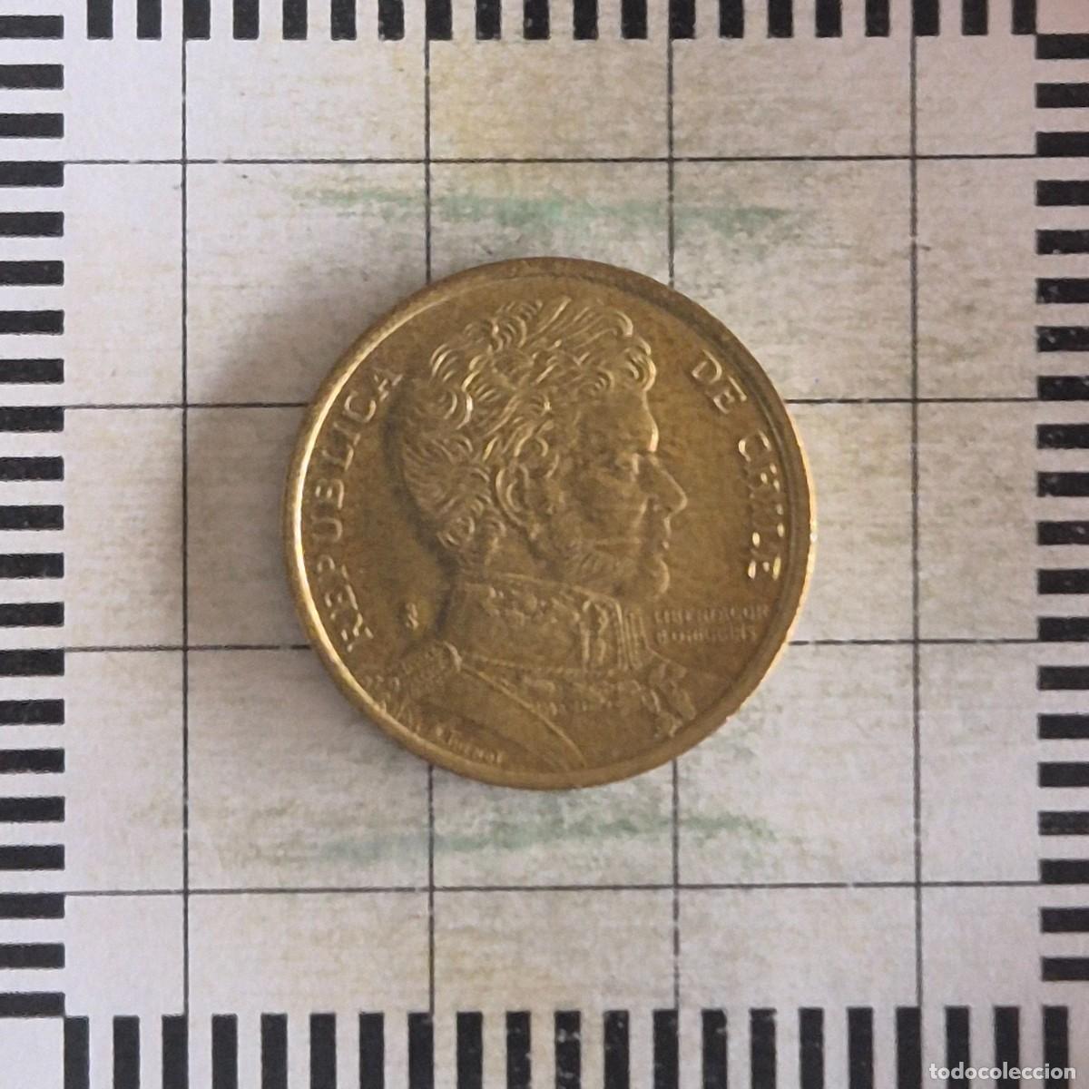 Monedas antiguas de Am&eacute;rica: 10 PESOS, CHILE. 2010. (KM#228).