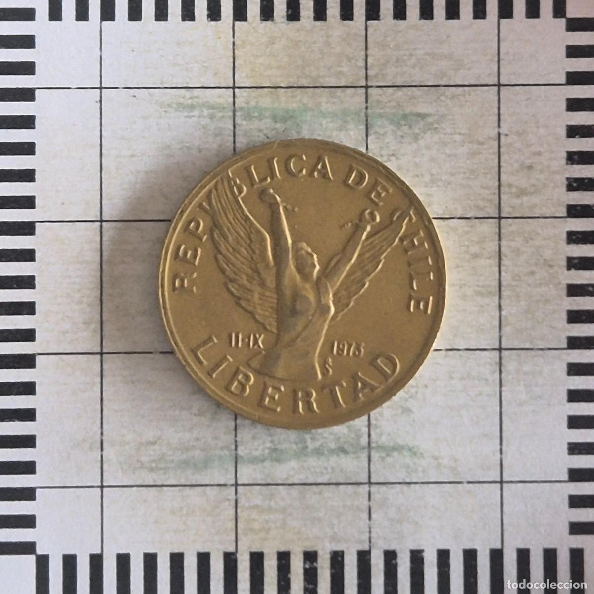Monedas antiguas de Am&eacute;rica: 10 PESOS, CHILE. 1988. (KM#218.1).