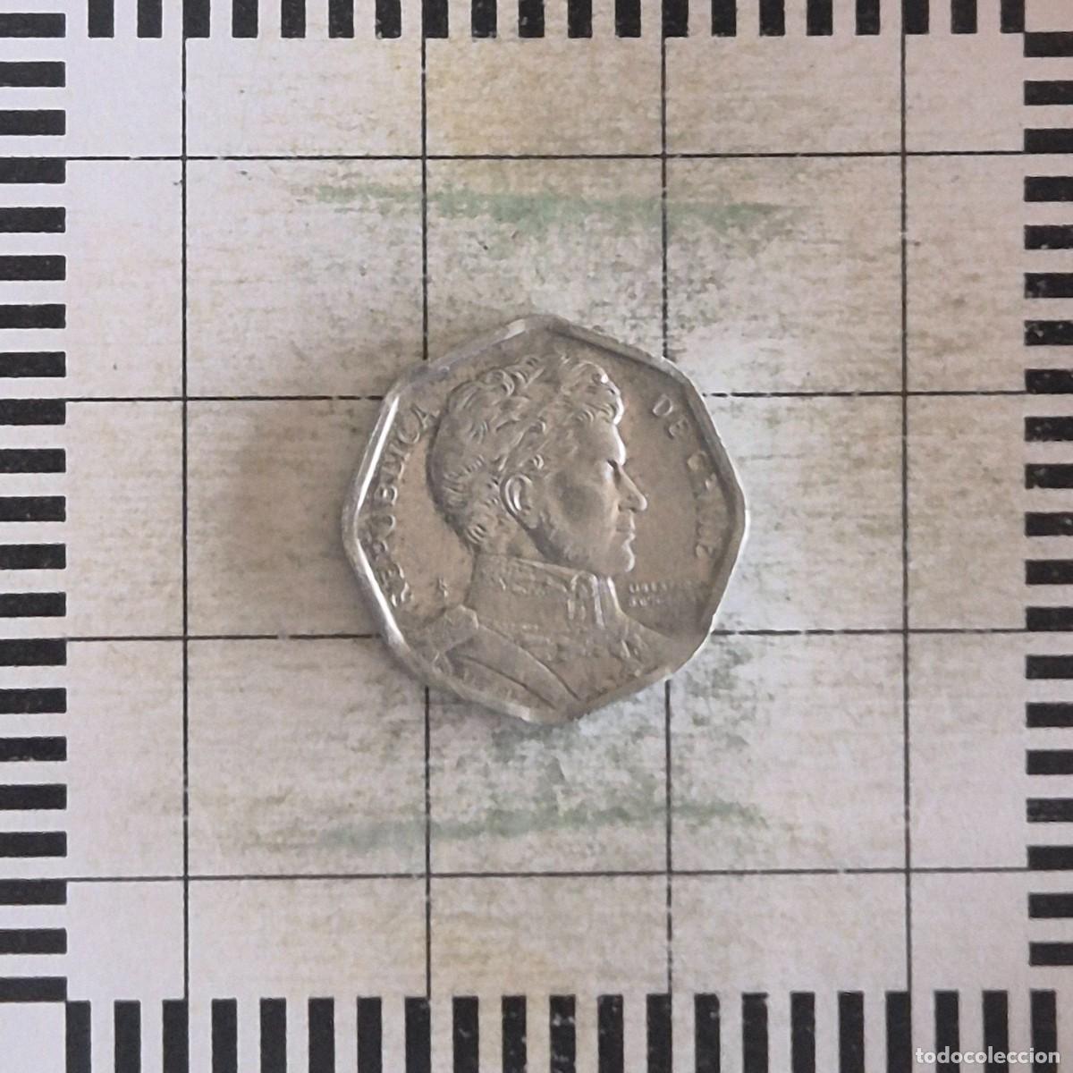 Monedas antiguas de Am&eacute;rica: 1 PESO, CHILE. 1992. (KM#231).