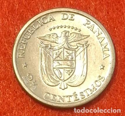 Monedas antiguas de Am&eacute;rica: MONEDA DE PANAM&Aacute; 1973 - 2&frac12; C&Eacute;NTESIMOS - COBRE-N&Iacute;QUEL FAO