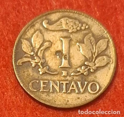 Monedas antiguas de Am&eacute;rica: MONEDA DE COLOMBIA 1944 - 1 CENTAVO - BRONCE