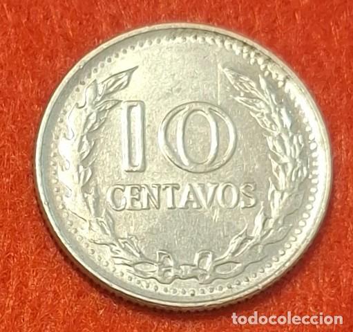 Monedas antiguas de Am&eacute;rica: MONEDA DE COLOMBIA 1971 - 10 CENTAVOS - ACERO REVESTIDO DE N&Iacute;QUEL