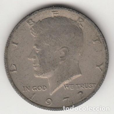 Monedas antiguas de Am&eacute;rica: ESTADOS UNIDOS - 1/2 DOLAR DE 1972 - KENNEDY