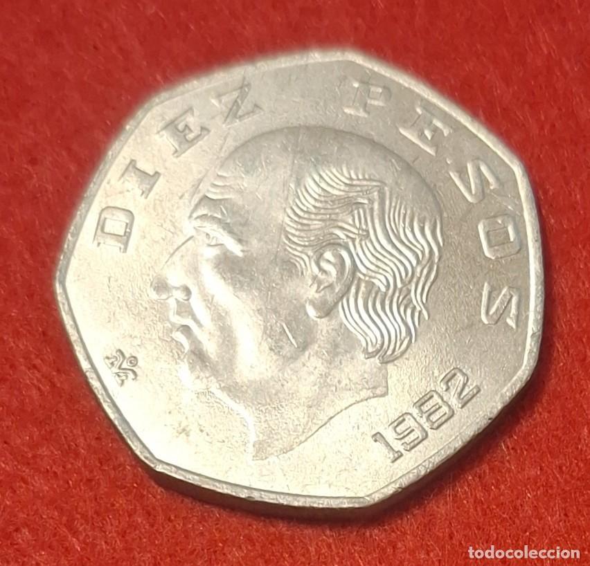 Monedas antiguas de Am&eacute;rica: MONEDA DE MEXICO 1982 - 10 PESOS - COBRE-N&Iacute;QUEL