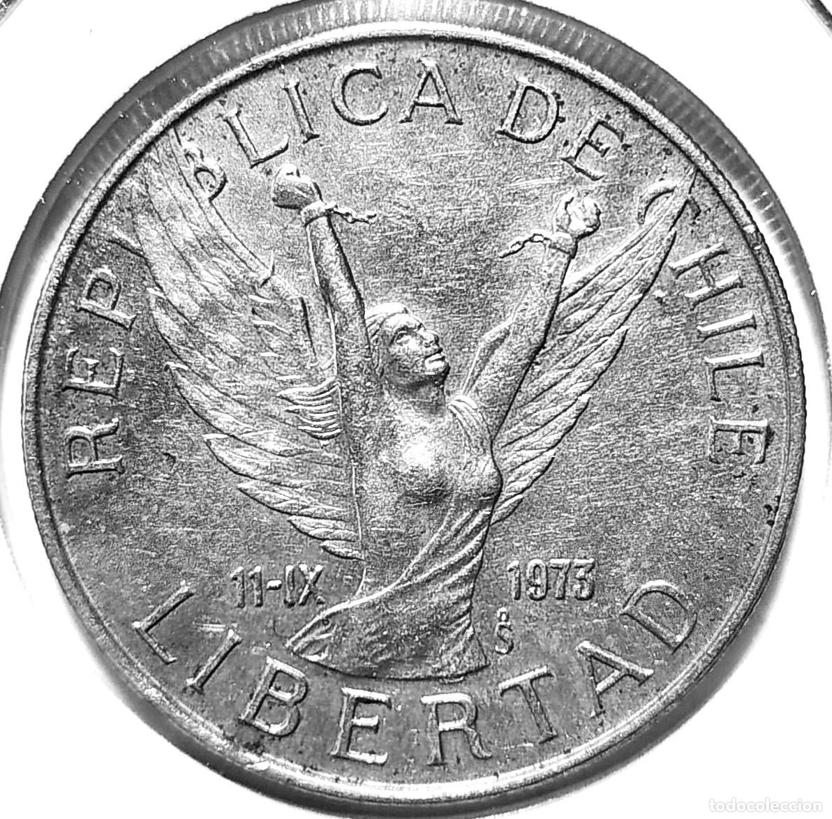 Monedas antiguas de Am&eacute;rica: CHILE (1975-) - 10 PESOS 1977 - A - 9 GR. CUPRONIQUEL - DIAMETRO 28,10 mm - KM#210 - MB