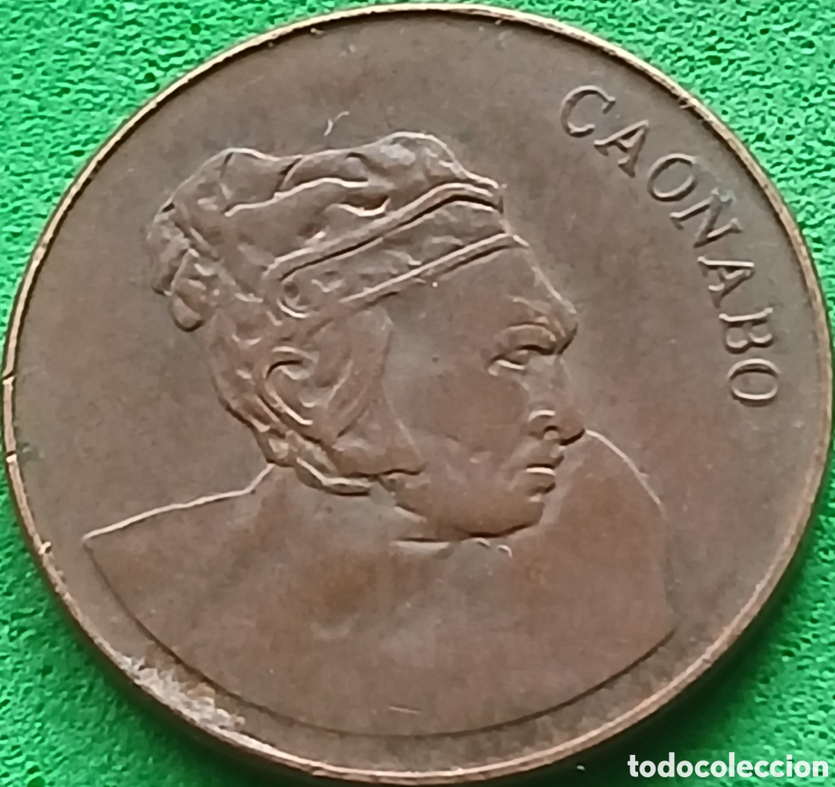 Monedas antiguas de Am&eacute;rica: Rep&uacute;blica Dominicana 1 centavo 1986 km#64