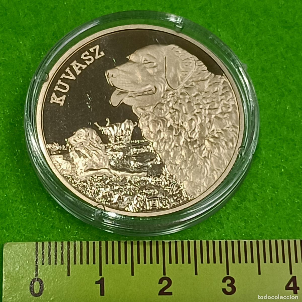 Monedas antiguas de Am&eacute;rica: Hungr&iacute;a 3000 forint, perros, 2025