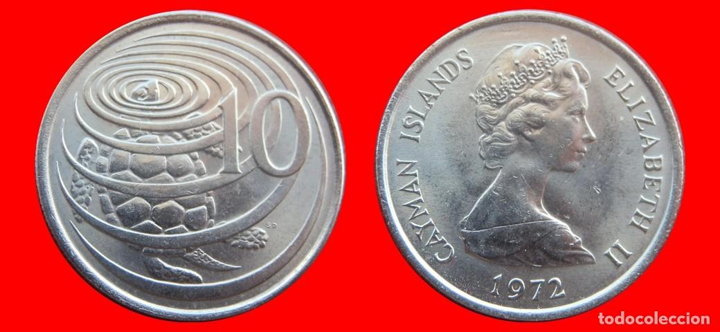 Monedas antiguas de Am&eacute;rica: 10 CENTAVOS 1972 ISLAS CAYMAN-144615