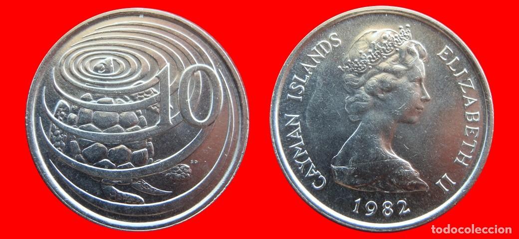 Monedas antiguas de Am&eacute;rica: 10 CENTAVOS 1982 ISLAS CAYMAN-144617