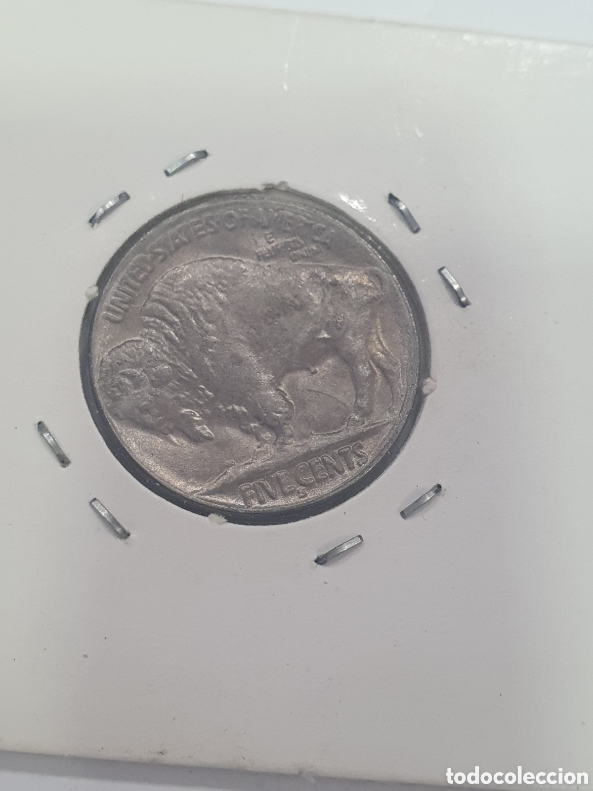 Monedas antiguas de Am&eacute;rica: 5 centavos USA Mickey Mouse. (L127)