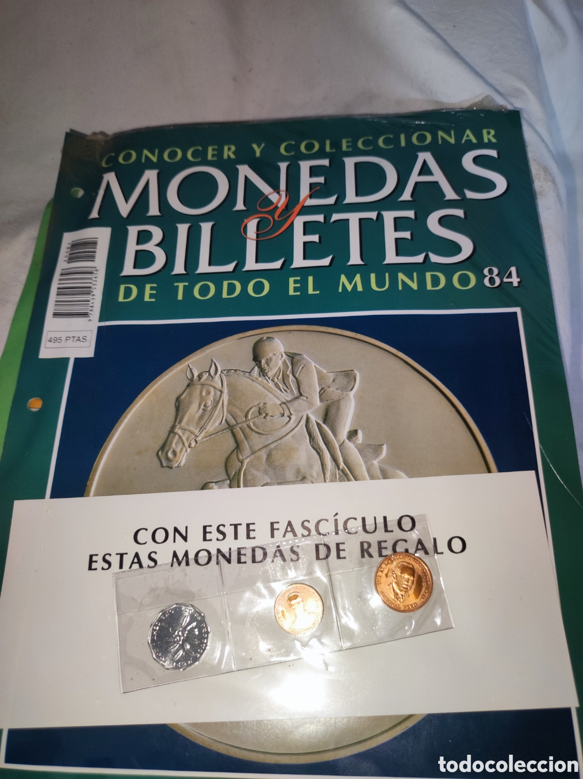 Monedas antiguas de Am&eacute;rica: Monedas Jamaica - Monedas y billetes de todo el mundo - Planeta Deagostini - N&uacute;mero 84
