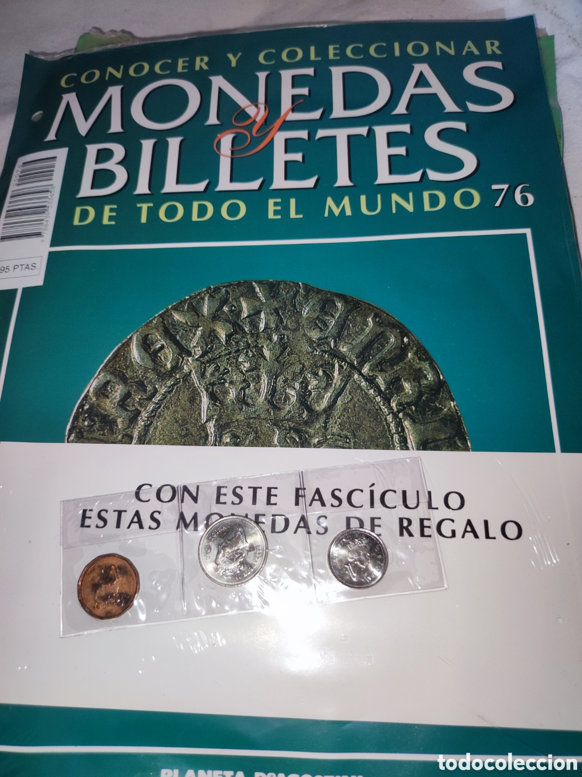 Monedas antiguas de Am&eacute;rica: Monedas Canad&aacute; - Monedas y billetes de todo el mundo - Planeta Deagostini - N&uacute;mero 76