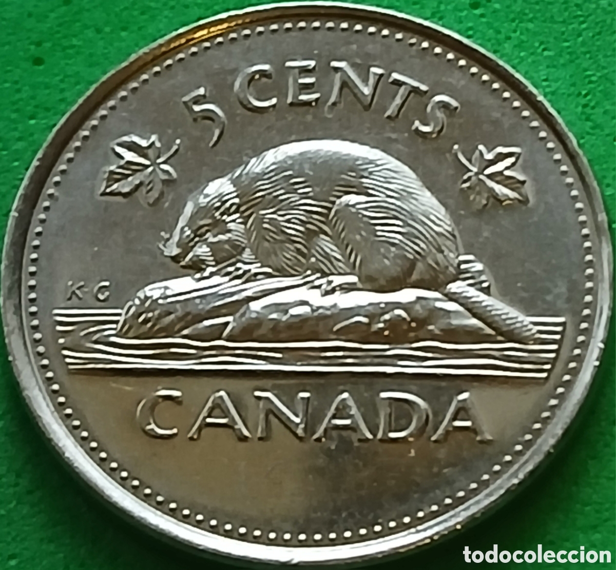 Alte M&uuml;nzen aus Amerika: Canad&aacute; 5 cents 2002 km#446 Jubileo de la Reina