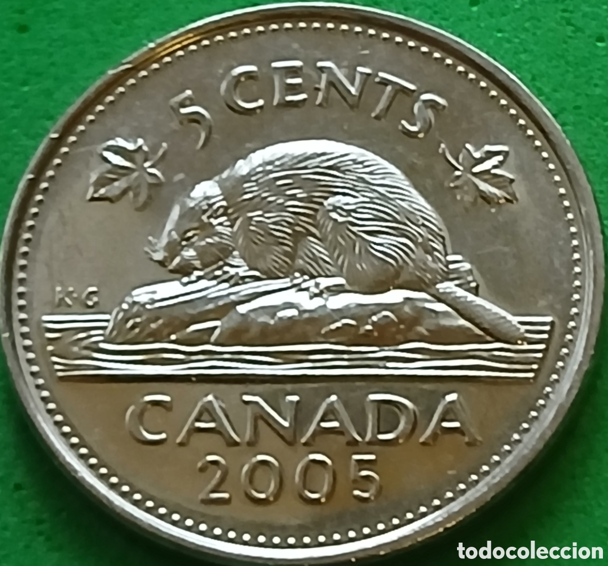 Monedas antiguas de Am&eacute;rica: Canad&aacute; 5 cents 2005 km#491