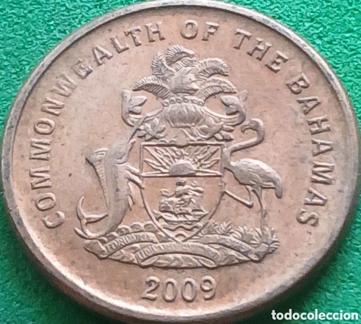 Monedas antiguas de Am&eacute;rica: Bahamas 1 cent 2009 km#218.2