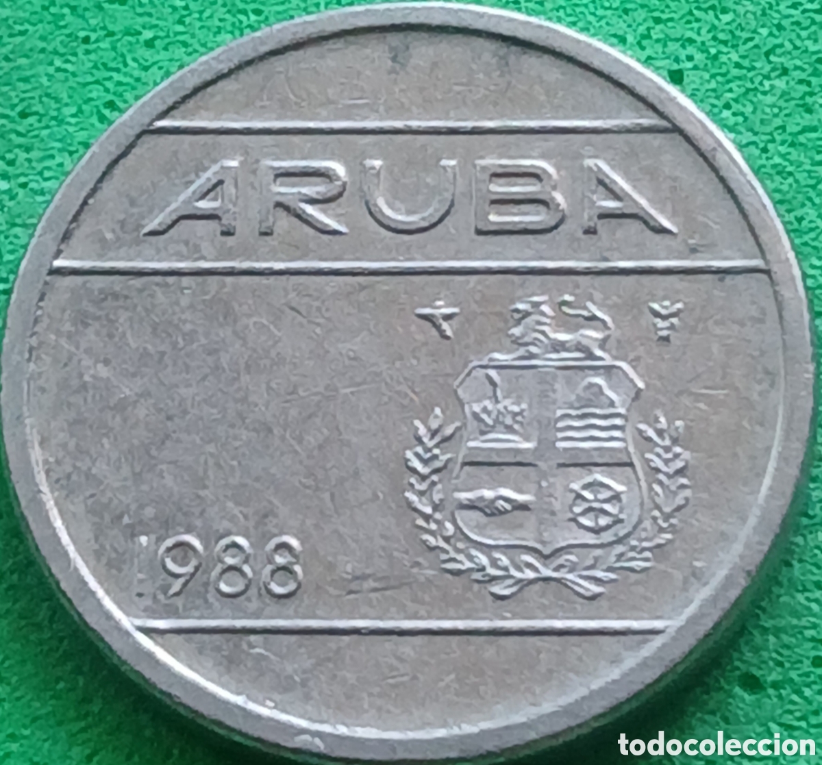 Monedas antiguas de Am&eacute;rica: Aruba 5 cents 1988 km#1