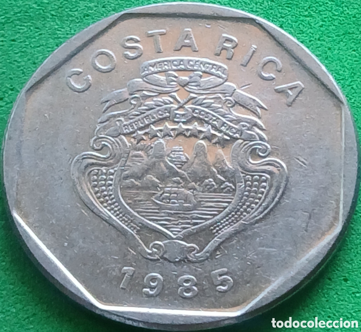 Monedas antiguas de Am&eacute;rica: Costa Rica 10 colones 1985 km#215.2