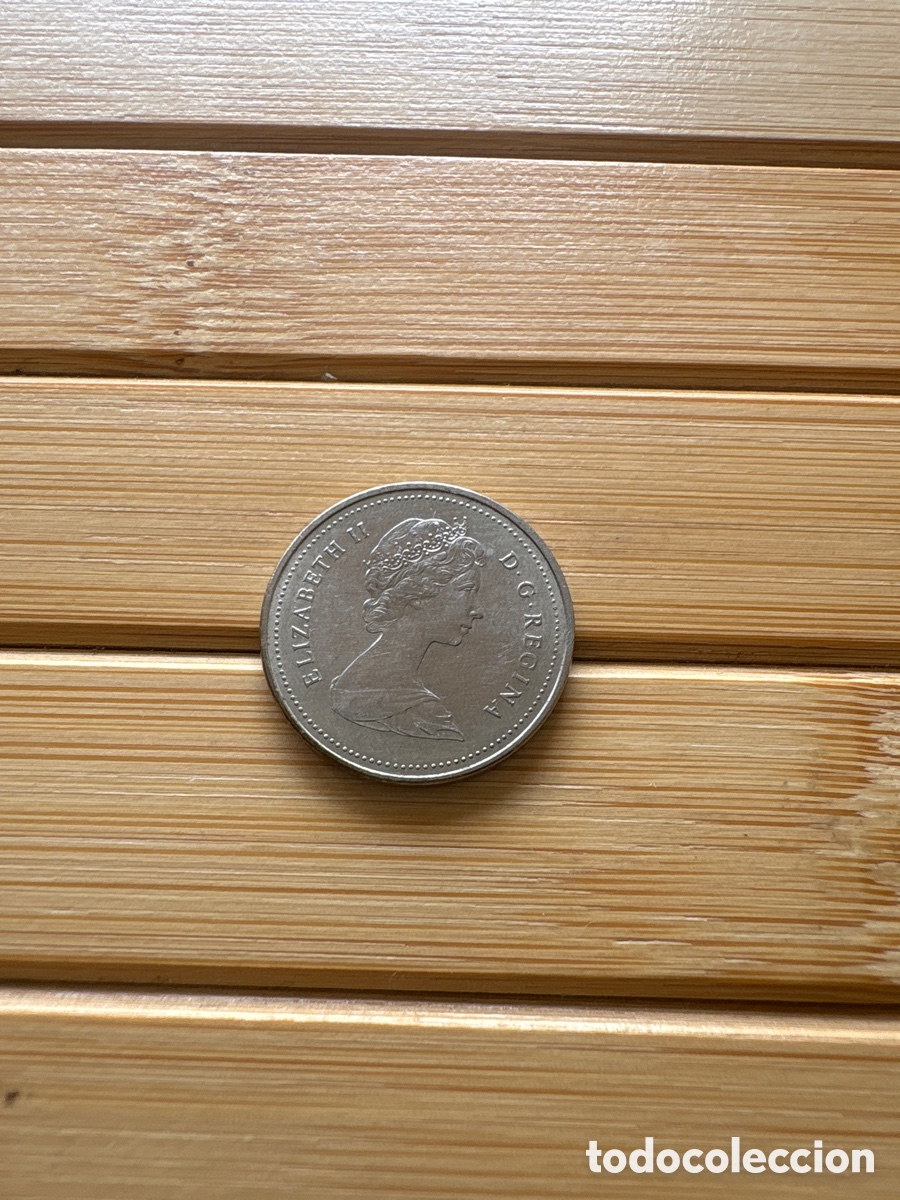 Monedas antiguas de Am&eacute;rica: Moneda 5 CENTAVOS 1984 CANADA. ASM - Foto 2