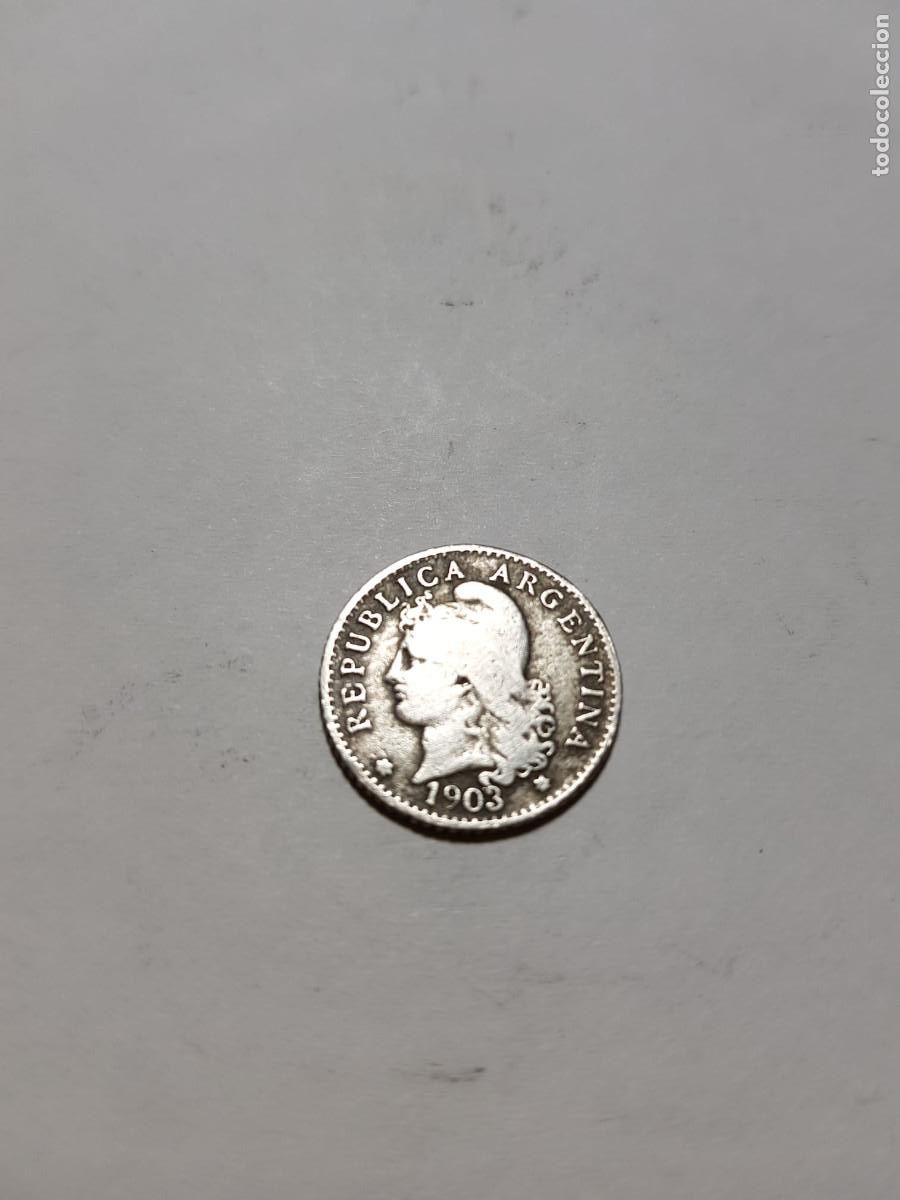 Monedas antiguas de Am&eacute;rica: ARGENTINA-5 CENTAVOS-1903 - Foto 1
