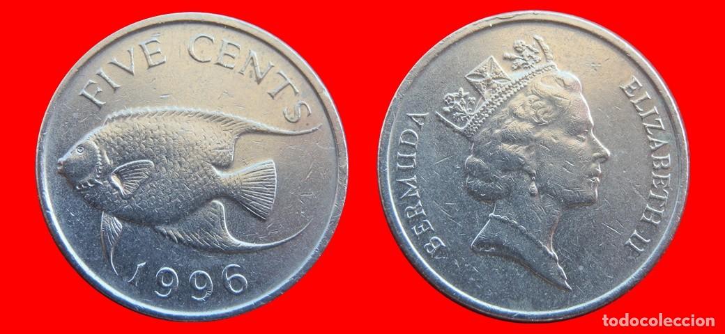 Monedas antiguas de Am&eacute;rica: 5 CENTAVOS 1996 BERMUDA-144631 - Foto 1