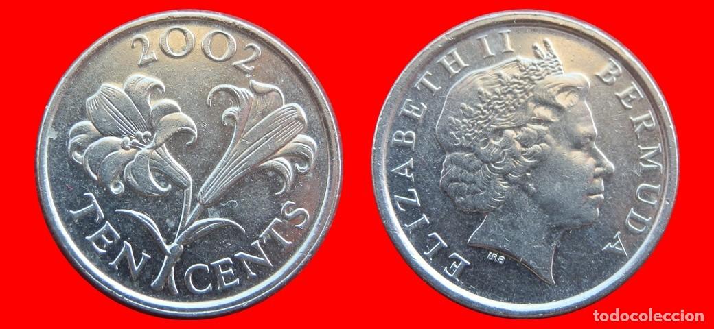 Monedas antiguas de Am&eacute;rica: 10 CENTAVOS 2002 BERMUDA-144635