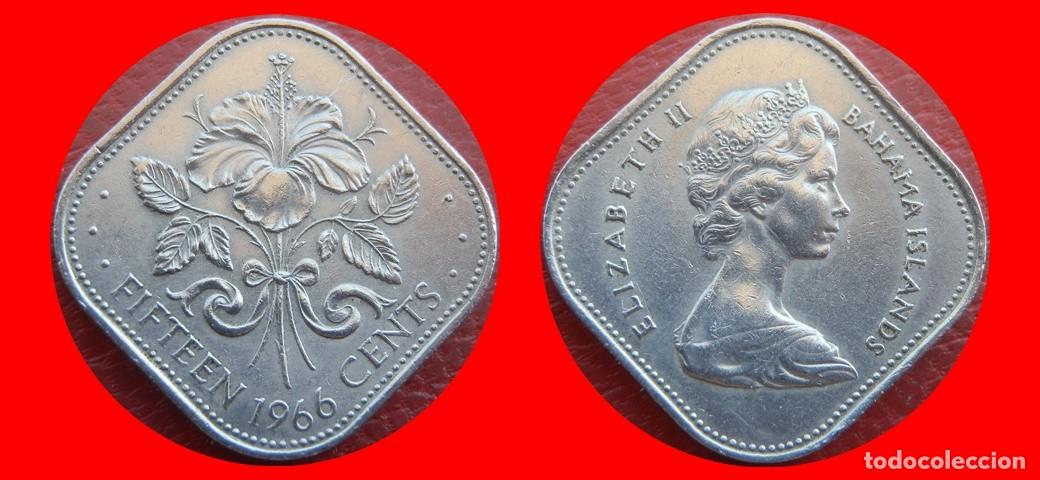 Monedas antiguas de Am&eacute;rica: 50 CENTAVOS 1966 BAHAMAS-144642