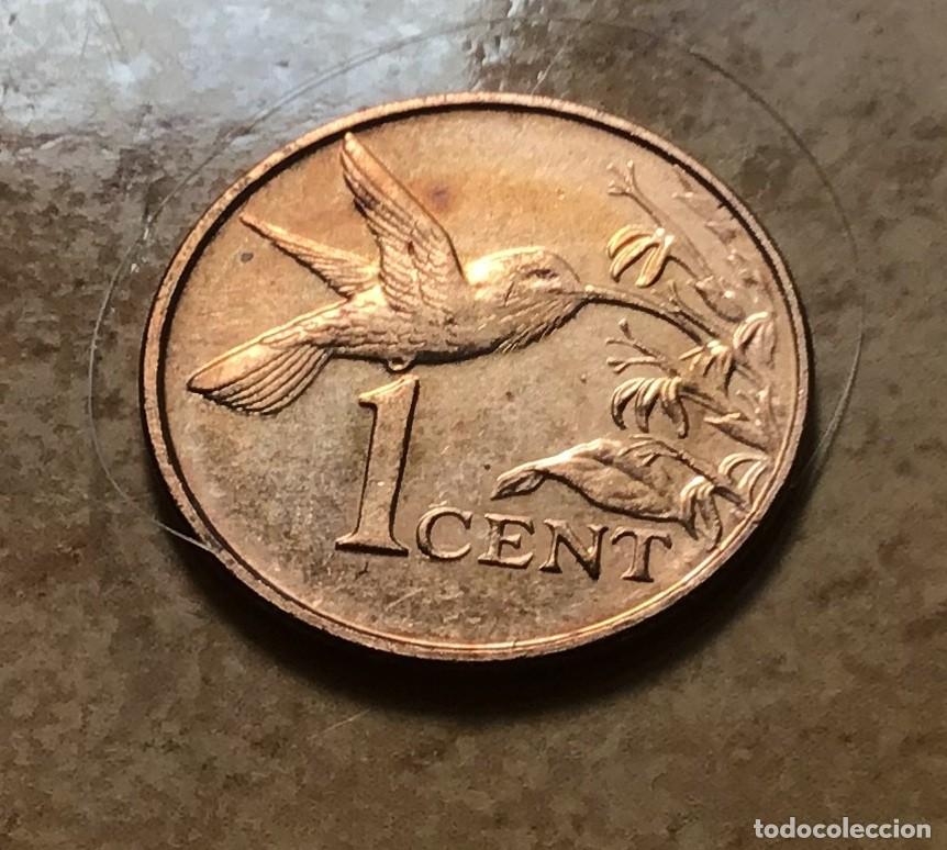 Monedas antiguas de Am&eacute;rica: 1 centavo de Trinidad y Tobago. A&ntilde;o 2007