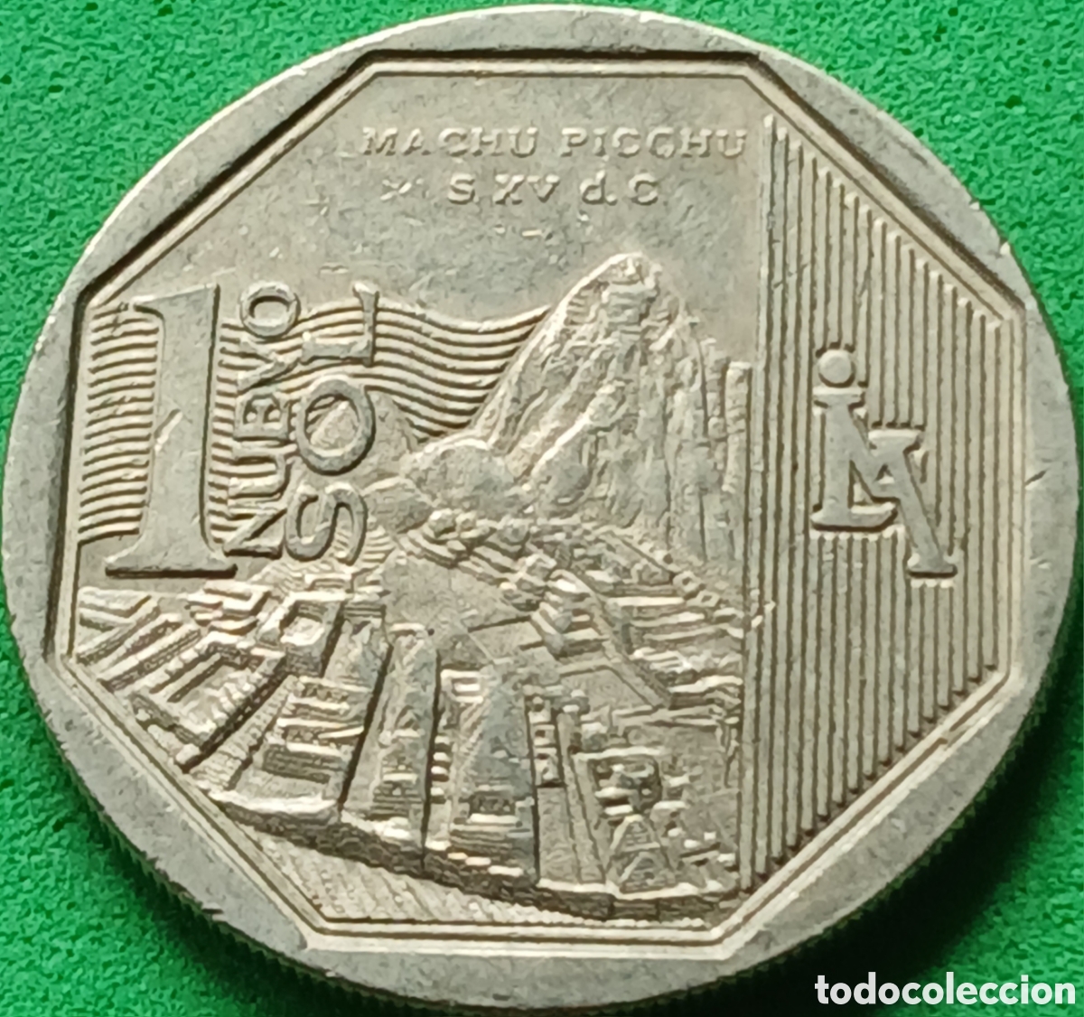 Monedas antiguas de Am&eacute;rica: Per&uacute; 1 nuevo sol 2011 km#360 Machu Picchu